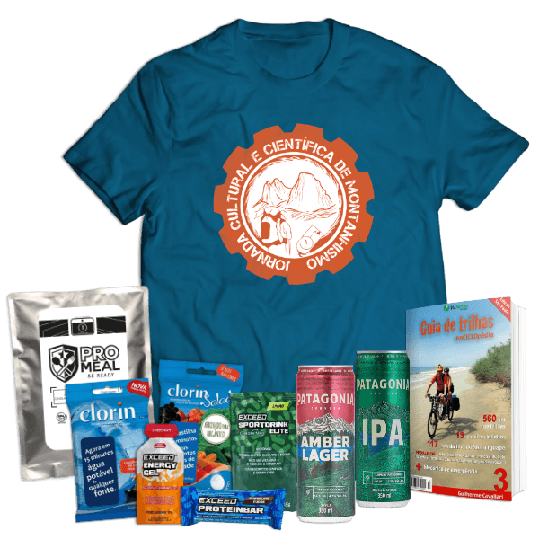 Kit do participante Jornada de Montanhismo 2022